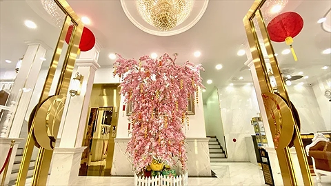 Sảnh Lễ Tân - nơi làm thủ tục check in/ check out