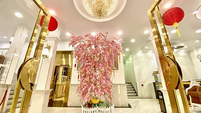 Sảnh Lễ Tân - nơi làm thủ tục check in/ check out