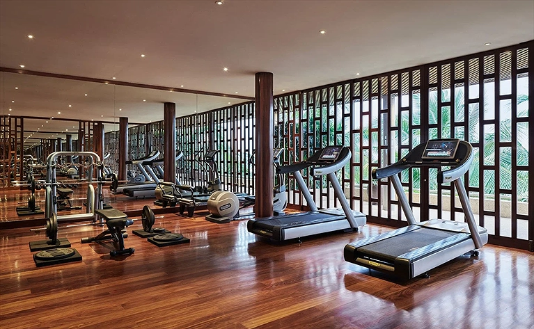Phòng tập GYM riêng của khu vực Villa 9 phòng ngủ