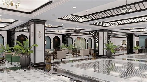 Khu vực ngồi chờ tại Sảnh lễ tân