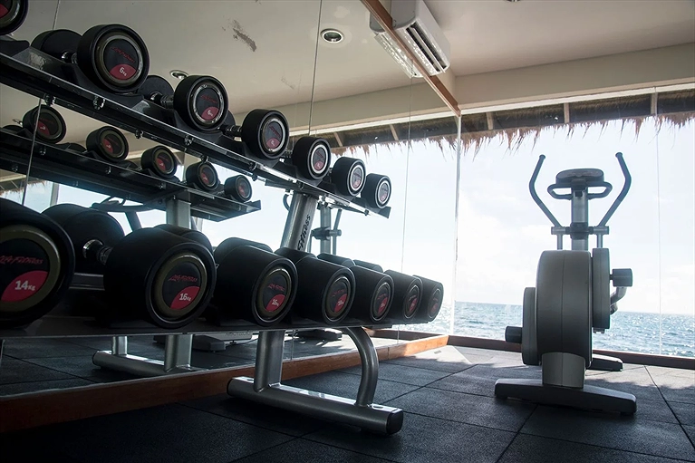Các trang thiết bị ở phòng GYM
