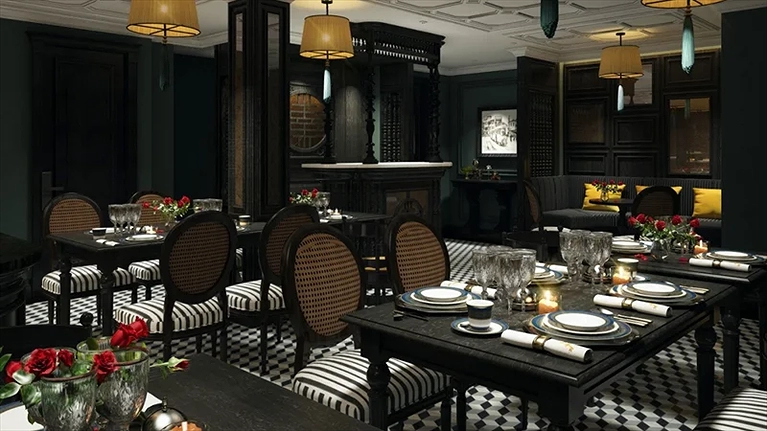 Nhà hàng tại Khách sạn Ancient Paradise Hà Nội