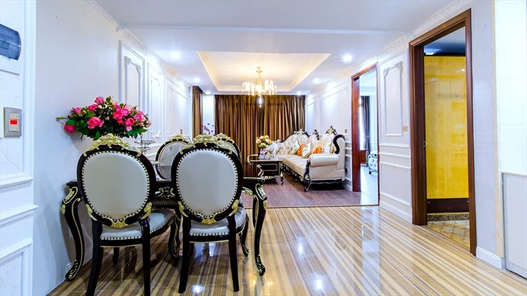 Phòng khách tại phòng nghỉ