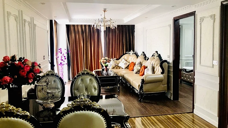 Phòng khách tại phòng nghỉ