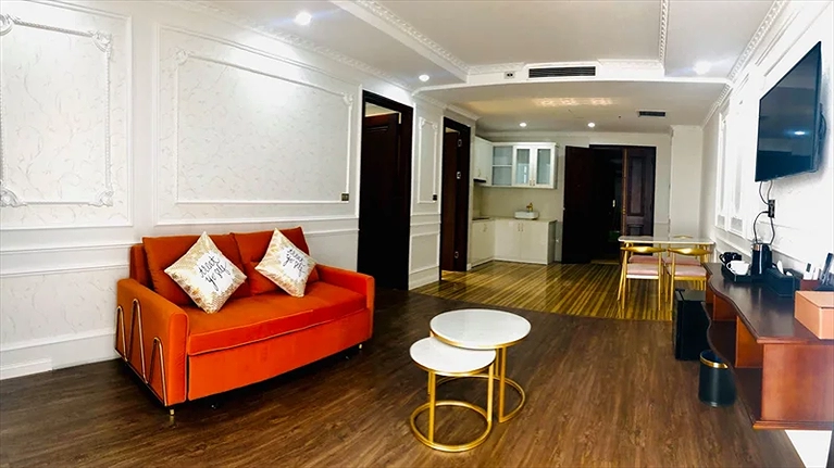 Phòng khách tại phòng nghỉ