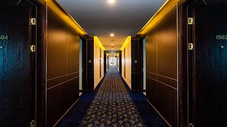 Lối vào phòng nghỉ