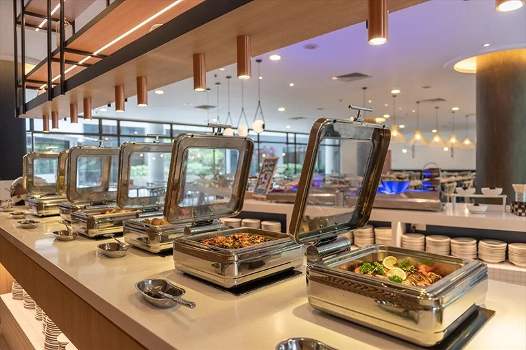 Nhà hàng phục vụ Buffet sáng