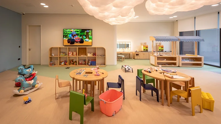 Khu vực vui chơi cho trẻ em