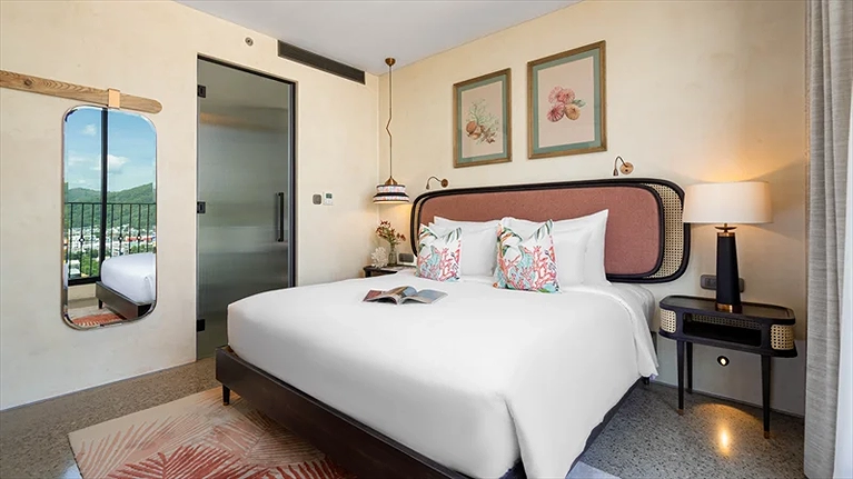 Phòng Family Suite thoáng mát và rộng rãi