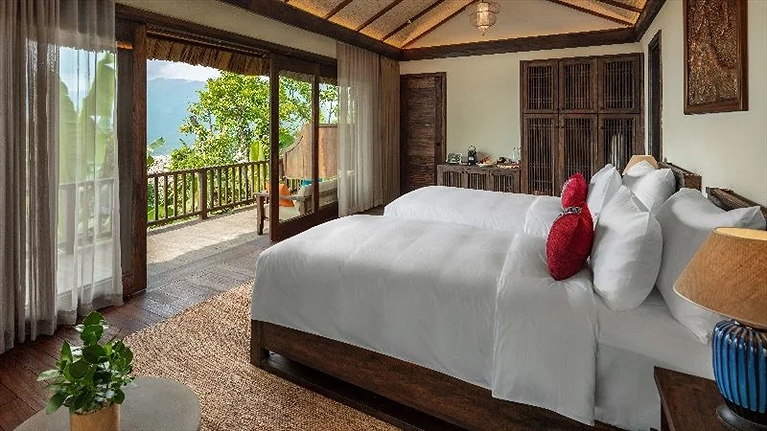 Căn Lantana Mountain Bungalow trang trí hài hòa