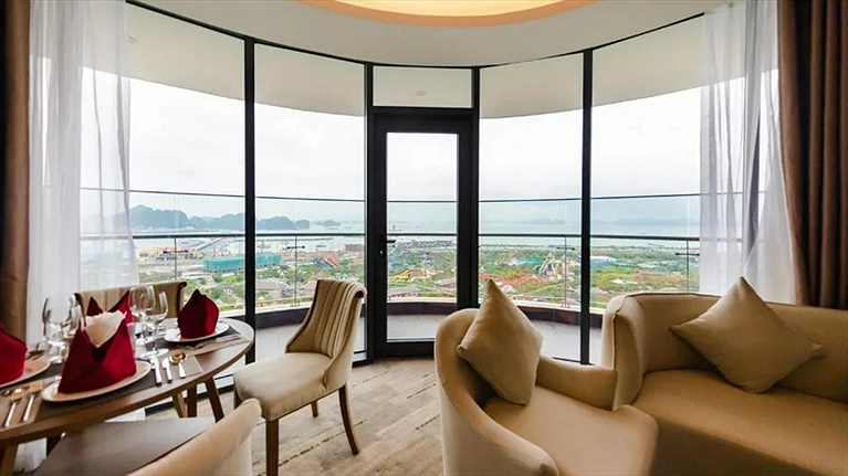 Phòng khách tại Executive Suite
