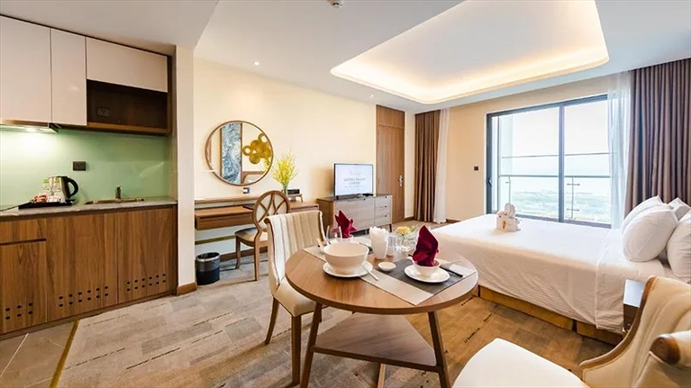 Khu vực tiếp khách tại phòng Studio