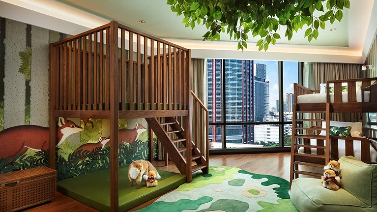 Phòng chủ đề thích hợp cho các bé