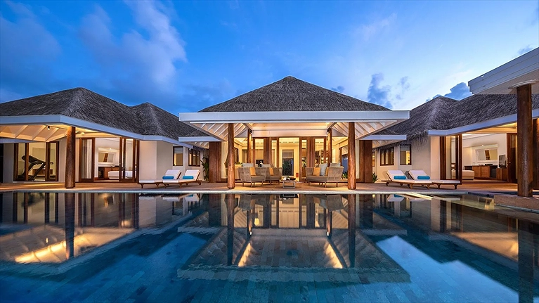 Không gian villa rộng rãi, tiện nghi cho gia đình và nhóm bạn