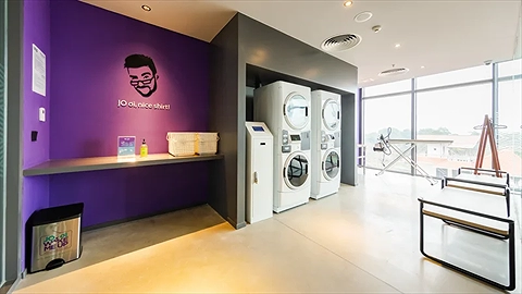 Khu vực tự giặt ủi