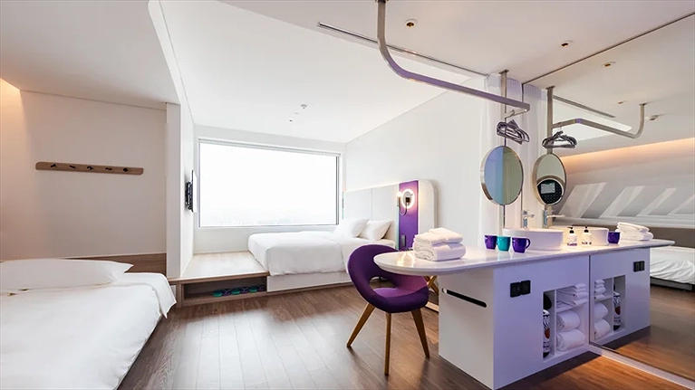 Phòng nghỉ thiết kế độc đáo