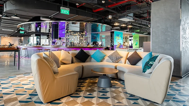 Khu vực ghế chờ tại sảnh