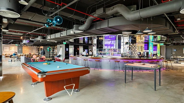 Khu giải trí tại sảnh