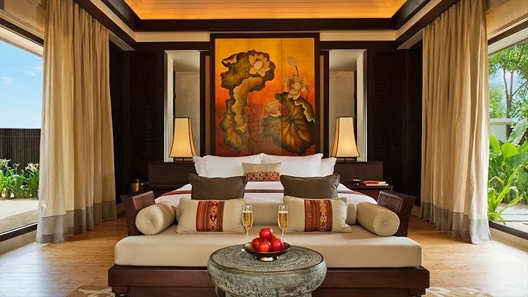 Tiện nghi của Villa được trang bị cao cấp cùng những đường nét thiết kế Hoàng Cung