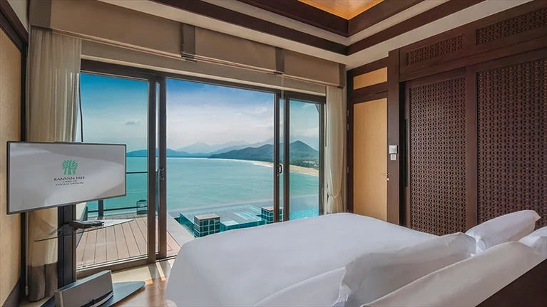 Với tầm nhìn rộng mở, thức giấc với cảnh biển ôm trọn