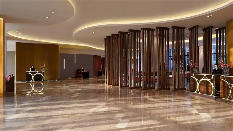Sảnh lễ tân sang trọng