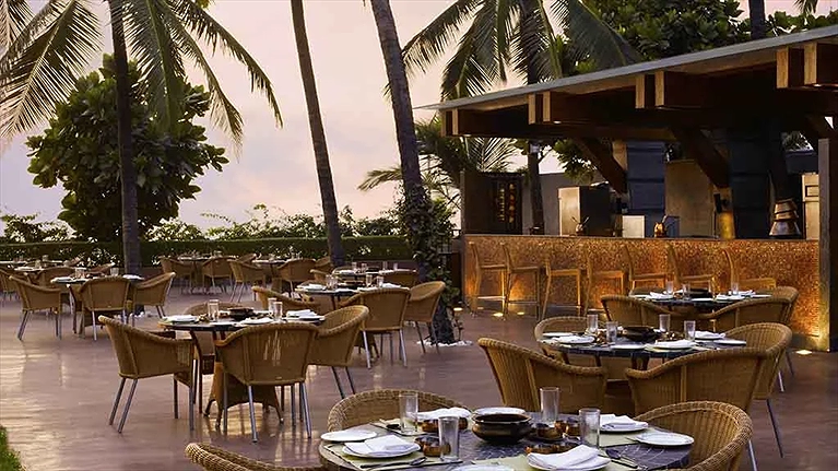 Không gian dùng bữa ngoài trời