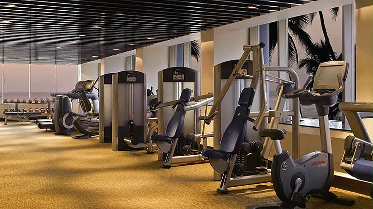 Không gian phòng GYM hiện đại