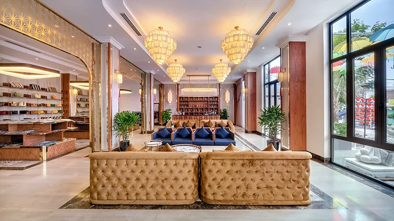 Khu vực sảnh khách sạn