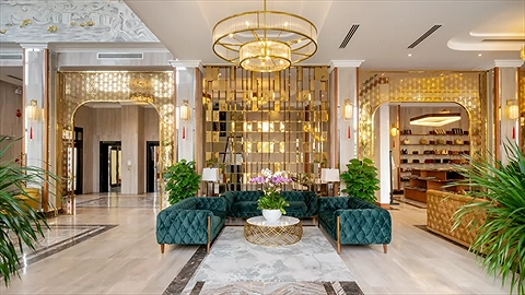 Khu vực sảnh khách sạn