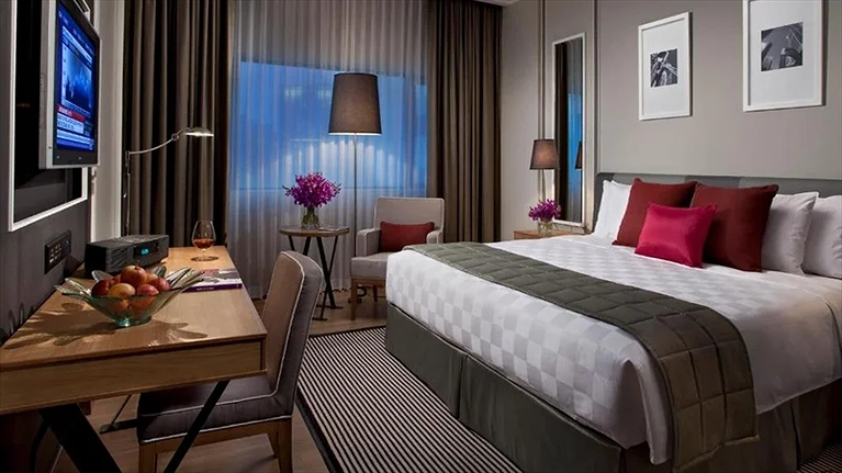 Không gian phòng rộng rãi, thoải mái