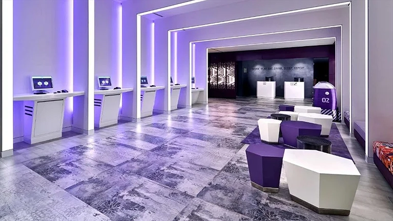 Khu vực sử dụng máy tính