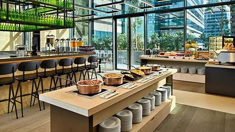 Khu vực phục vụ Buffet