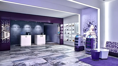 Phong cách khách sạn hiện đại, trẻ trung