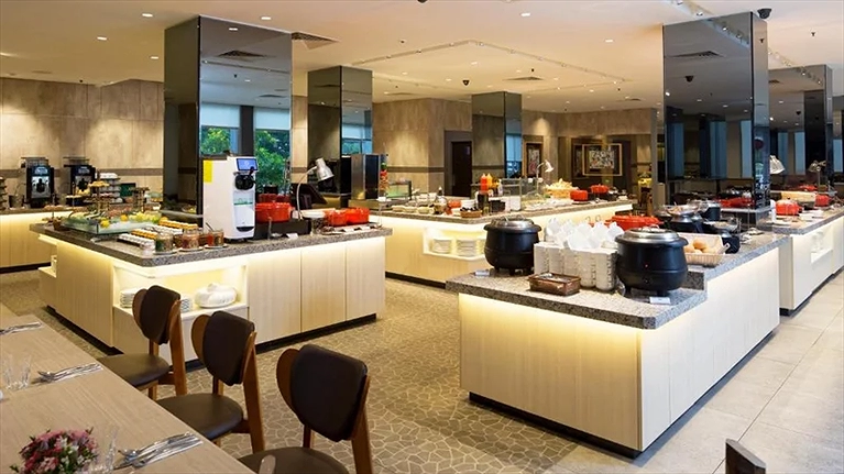 Quầy phục vụ Buffet
