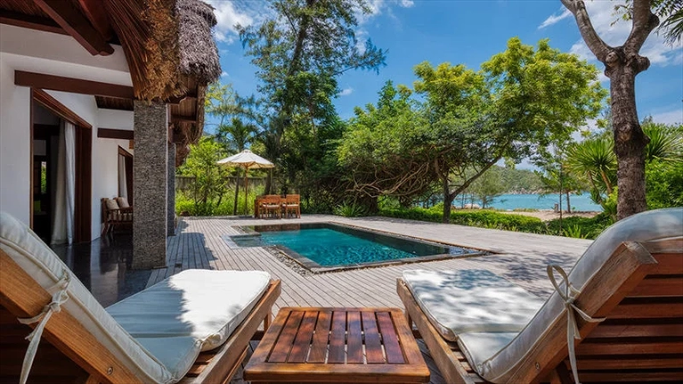 Căn Beach Pool Villa 2 BRs với lợi thế view biển cùng sự thuận tiện tới gần bãi biển hơn