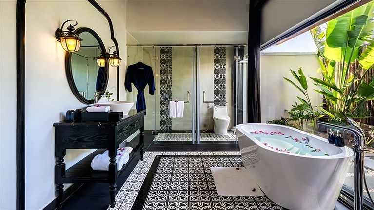 Wooden Beachfront Bungalow