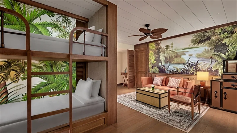 Executive Family Suite with Seaview and Bunk Beds