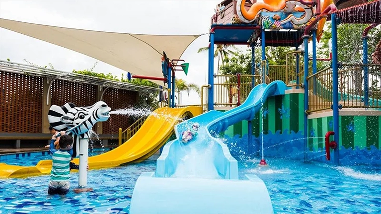 Khu vui chơi dưới nước dành cho trẻ em