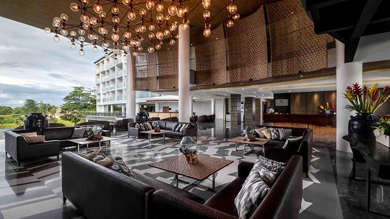 Khu vực phòng chờ rộng rãi