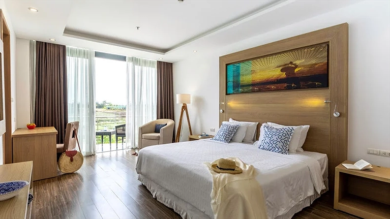 Hạng phòng Duo Superior với 1 giường lớn nằm tại khu Hotel Building