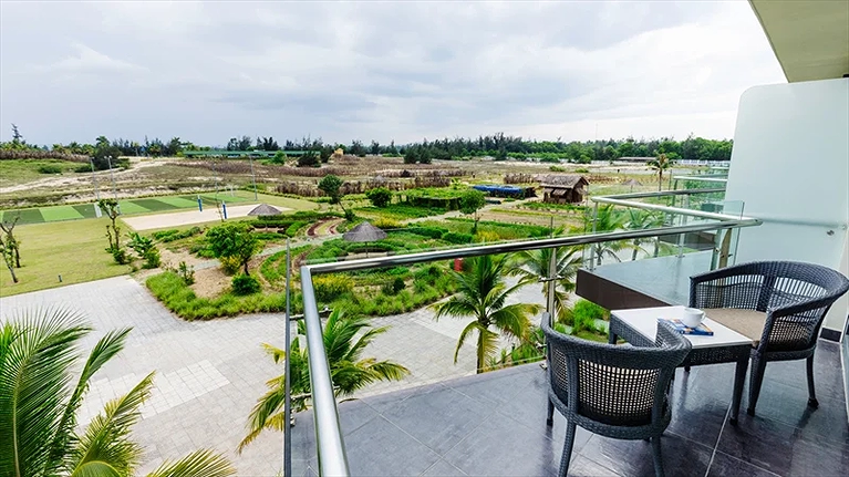 Ban công của hạng phòng Duo Superior