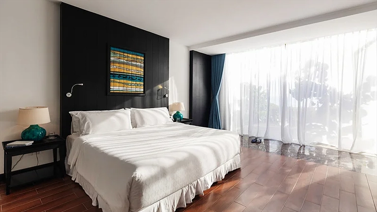 Với 2 phòng ngủ đôi rộng lớn