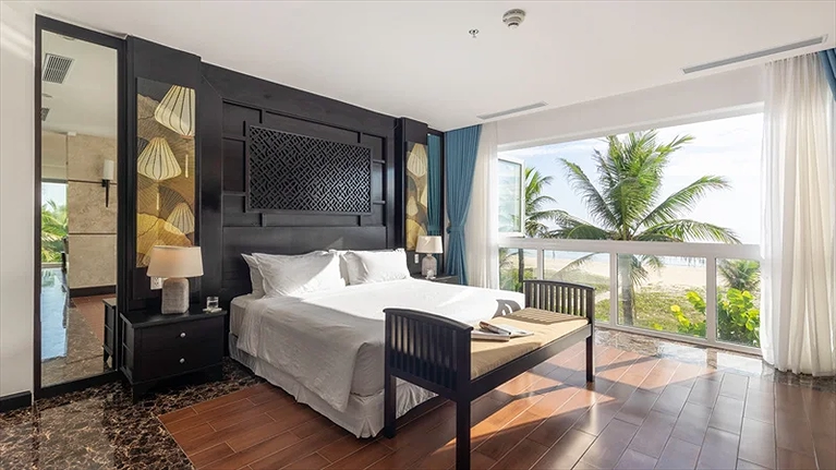 Villa được trang bị 3 phòng ngủ
