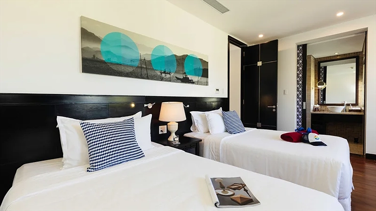 Và 2 giường đơn tách biệt