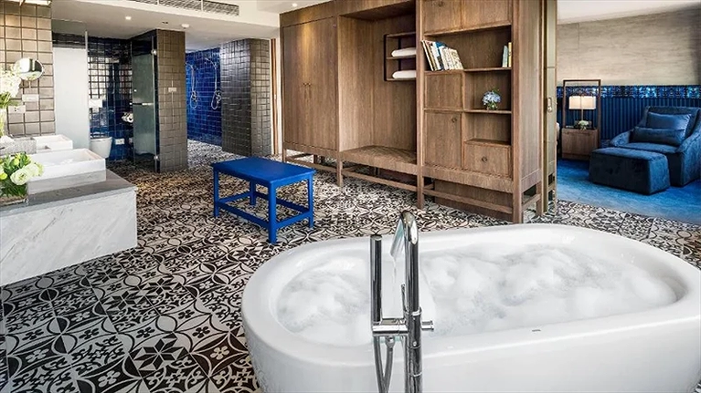 Phòng Suite với bồn tắm