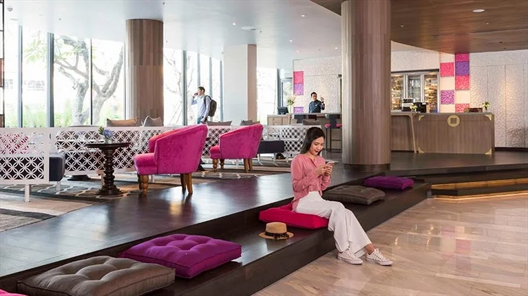 Khu vực phòng chờ sang trọng