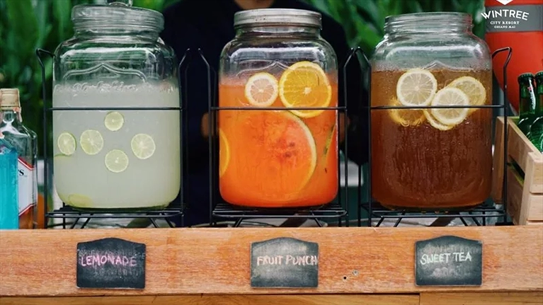 Các loại nước ép đa dạng