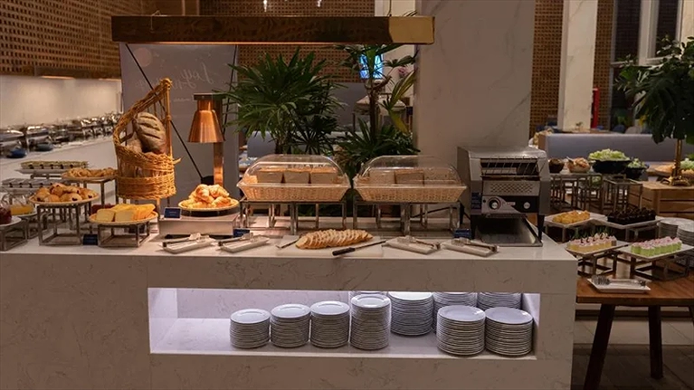 Không gian dùng bữa Buffet