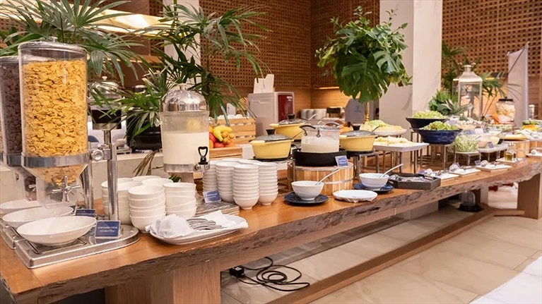 Không gian dùng bữa Buffet