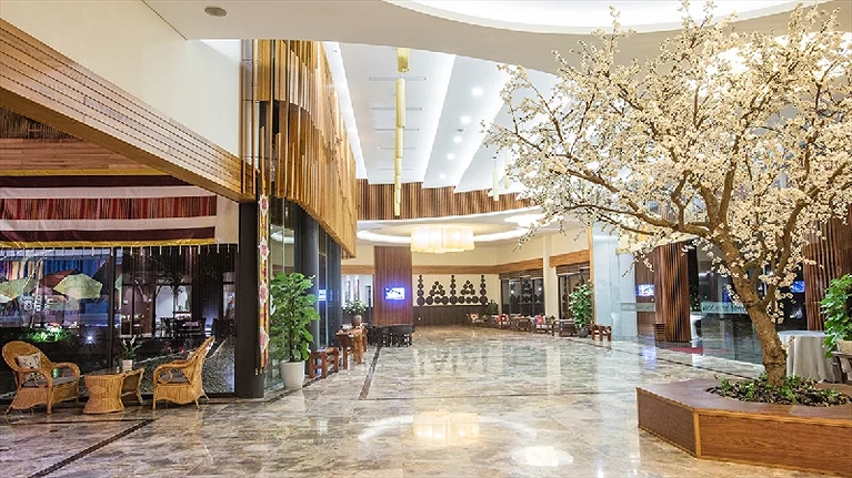 Khu vực sảnh lễ tân